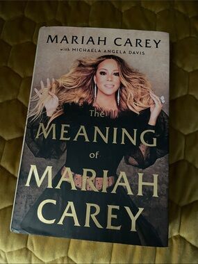 Meaning of Mariah Carey HB Book 1st ed 1990s Y2K Autobiography